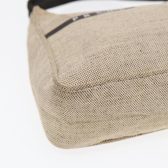PRADA Hand Bag Canvas Beige Auth 87677 - Picture 15 of 16
